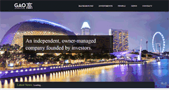 Desktop Screenshot of gao-cap.com